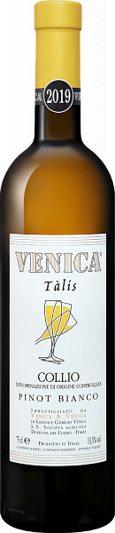Вино Talis Pinot Bianco Collio DOC Venica & Venica, 0.75 л в Москве