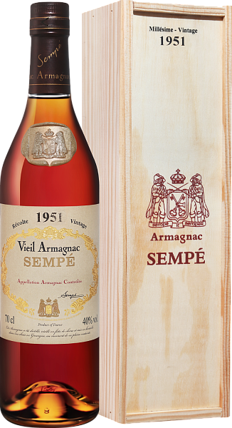Sempe Vieil Armagnac 1951 (Подарочная упаковка), 0.7 л в Москве