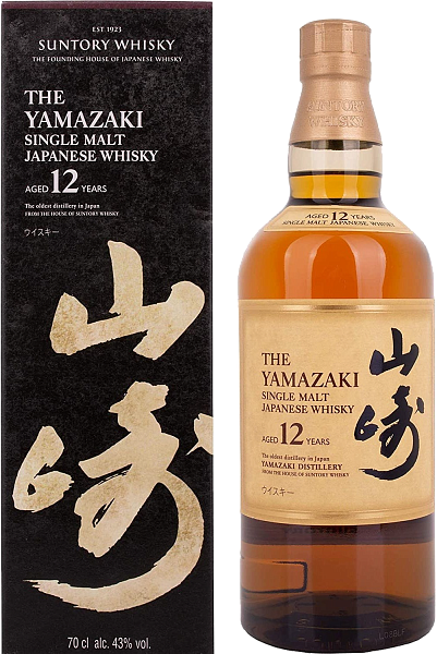 Yamazaki Single Malt Japanese Whisky 12 y.o. (Подарочная упаковка), 0.7 л в Москве