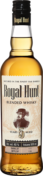 Royal Hunt Blended Whisky 5 y.o., 0.5 л в Москве