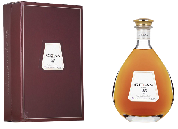 Gelas Bas Armagnac 25 ans (in decanter & gift box), 0.7 л в Москве
